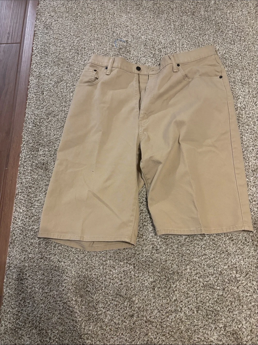 Levi's Tan Flat Front Men's Shorts